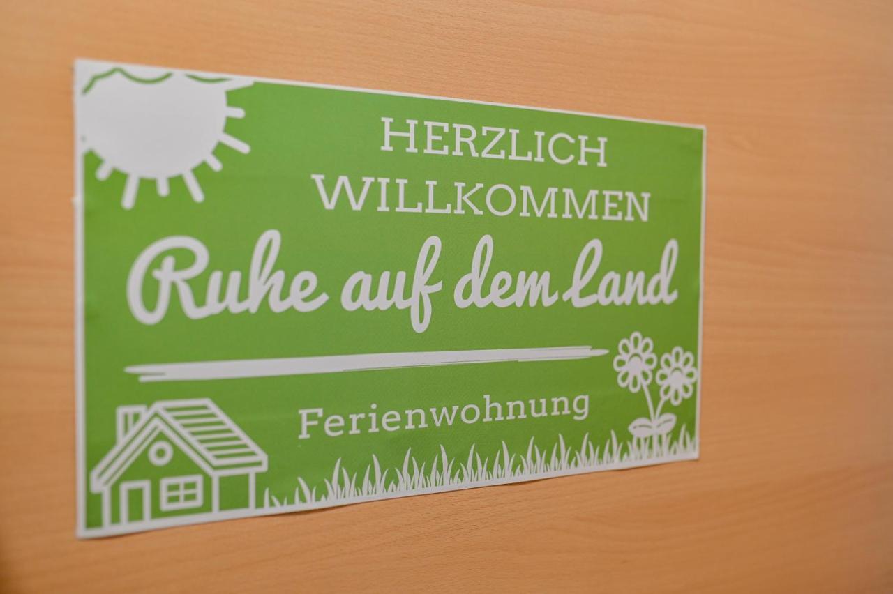 Ruhe Auf Dem Land 1 - Maria Apartment Aulendorf Bagian luar foto